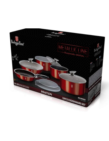 Batterie de cuisine 12 pieces Berlinger...