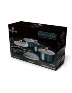 Batterie de cuisssine 12 pieces berlinger collection metallic line 2