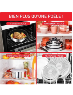 TEFAL INGENIO Emotion Batterie de cuisine 3 pièces 2