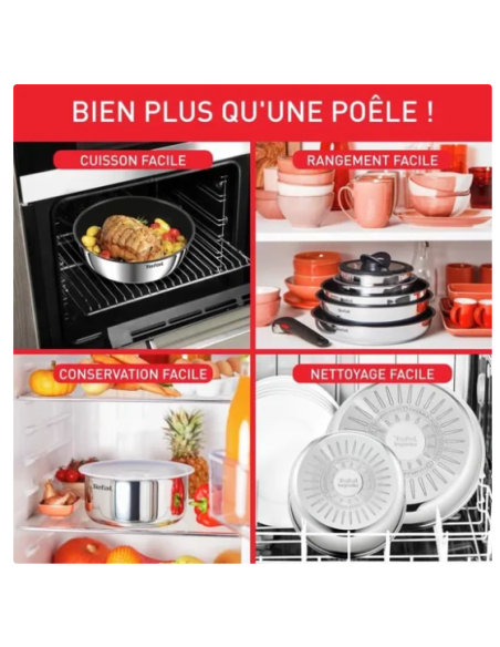 Lot 10 pièces titanium 2X tefaline