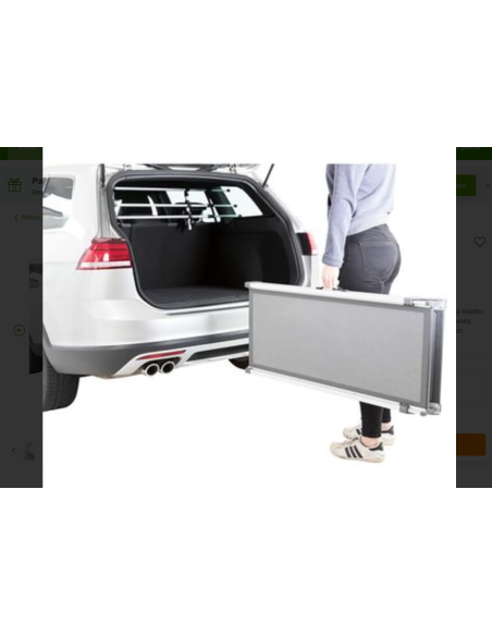 Rampe télescopique pour chien TRIXIE