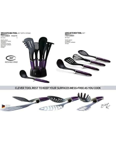 Set 7 ustensiles de cuisine Berlinger Haus  purple eclipse 2