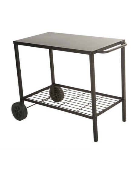 Chariot  plancha acier 85 cm