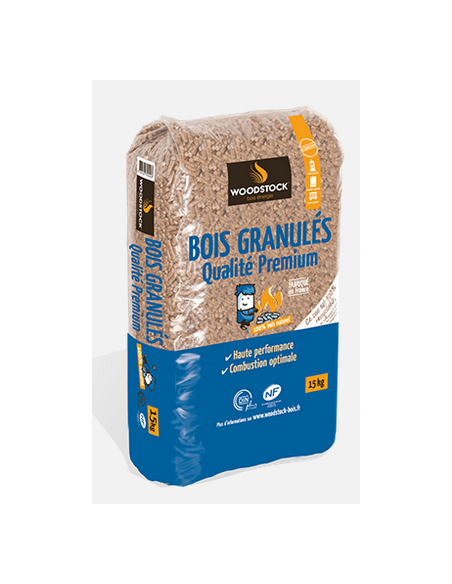 Granulés de bois premium pellets premium woodstock