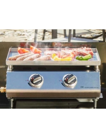 Plancha gaz - CADIX 2 Feux