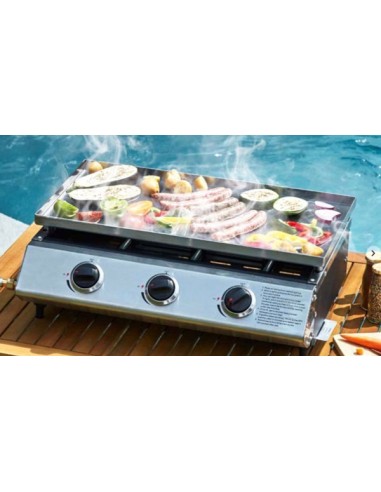 Plancha gaz - CADIX 3 Feux