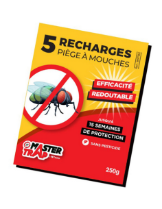 Recharges piège à mouches X5