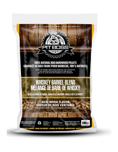 Pellets Pit Boss 9 KG Mélange de Whiskey Bois dur