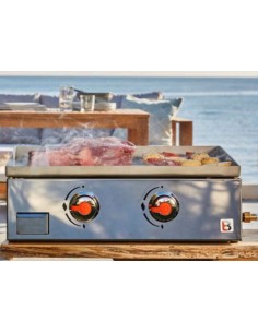 Plancha gaz - Joana Inox 3 Feux 2