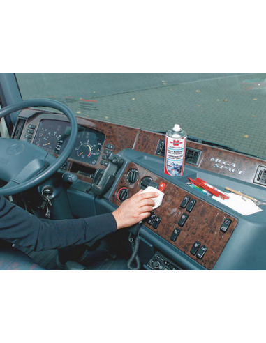 Rénovateur plastique brillant parfumé à l'orange