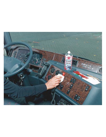 Rénovateur plastique brillant parfumé à l'orange