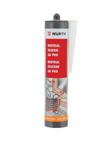 Mastic silicone neutre A8 PRO Translucide