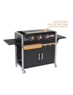 Plancha gaz - Teppanyaki Lola 3 feux